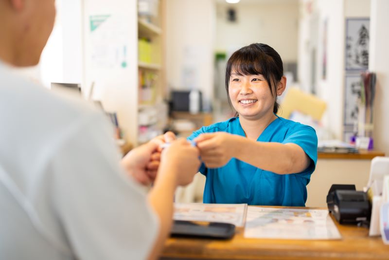 説明している様子