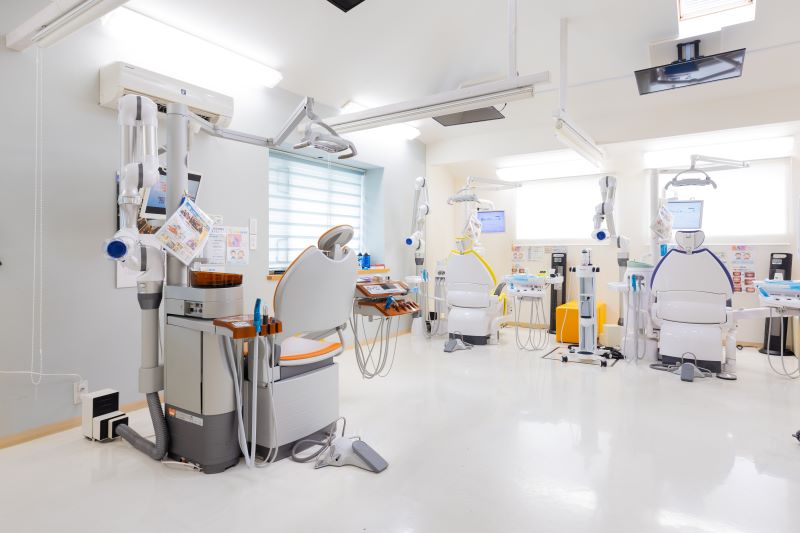 滅菌された診察室のイメージ